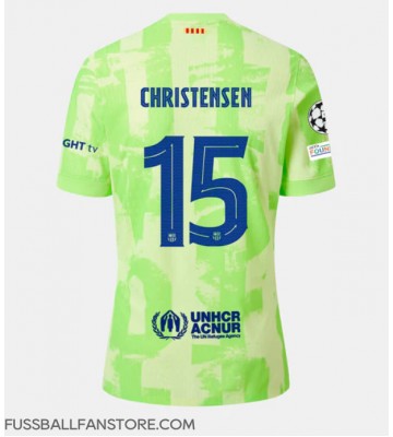 Barcelona Andreas Christensen #15 Replik 3rd trikot 2024-25 Kurzarm